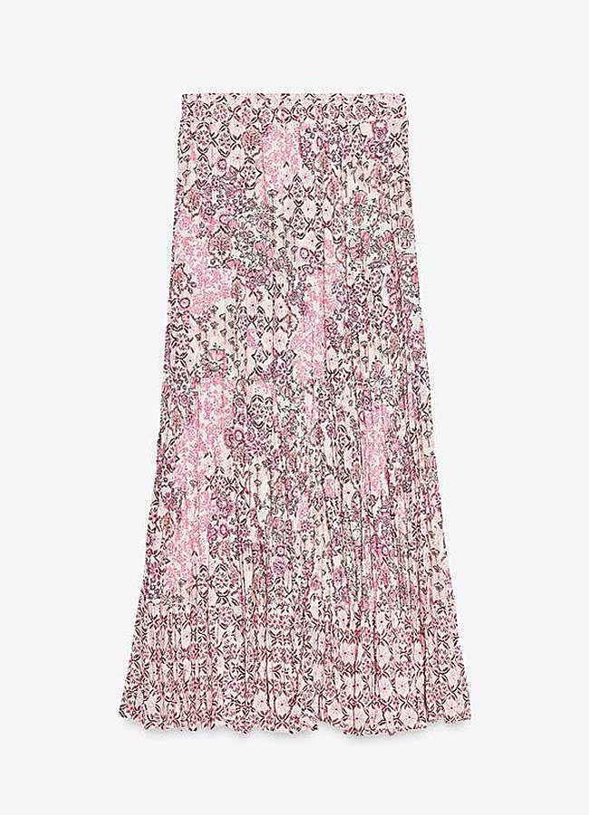 Imagen - Falda larga estampada de Zara (35,95€)