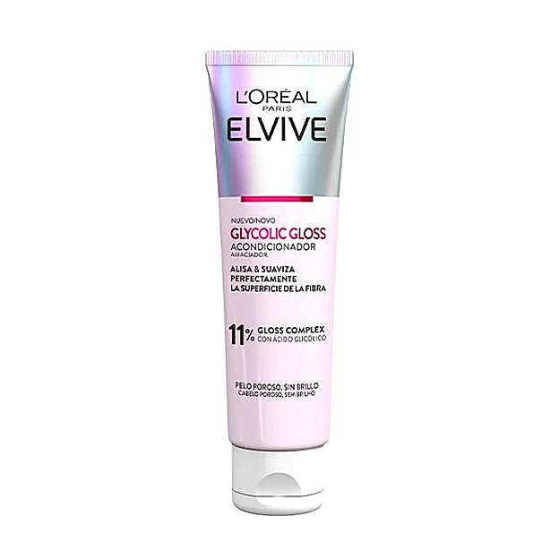 Elvive Glycolic Gloss Acondicionador de L'Oréal Paris. Precio: 4,99 euros