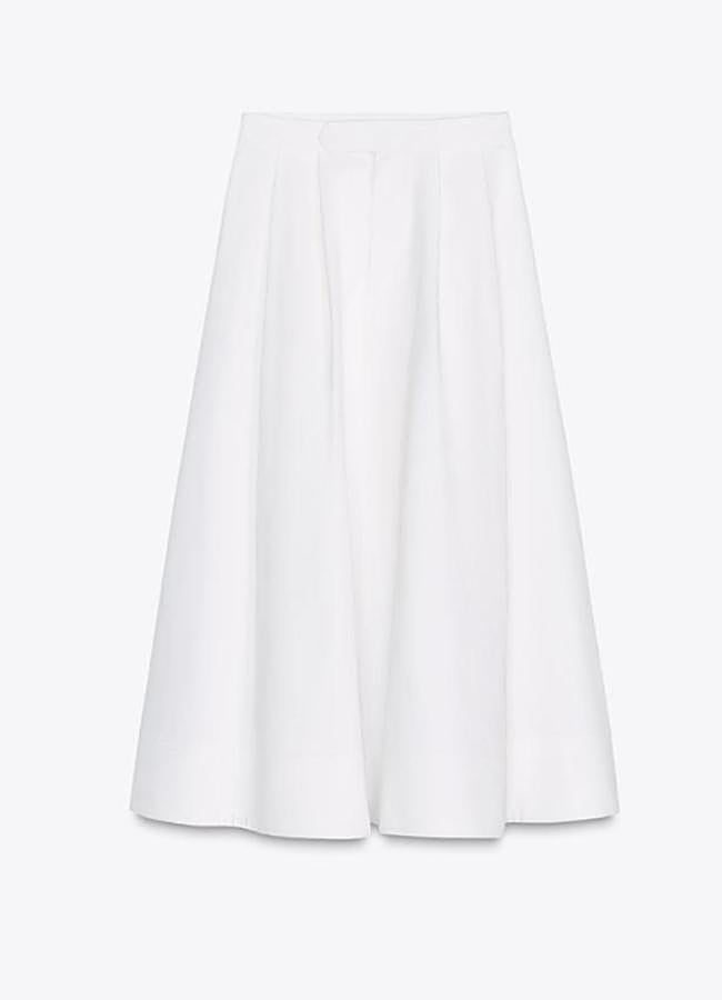 Imagen - Faldas blancas para la primavera (ZARA)