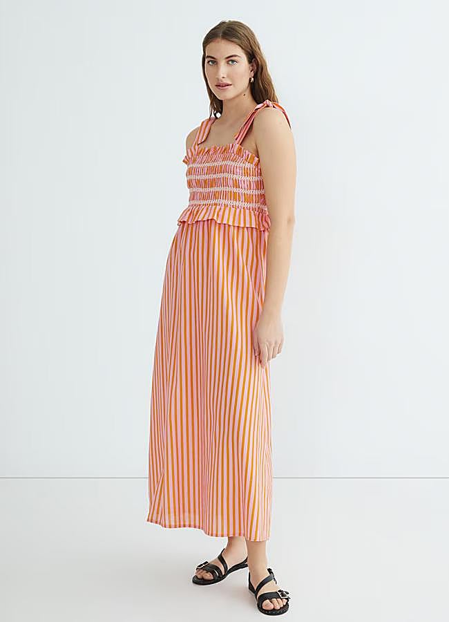 Imagen - Vestido con fruncido nido de abeja de Hipercor.