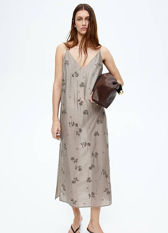 Imagen - Vestido con cuentas de H&M (59,99€)