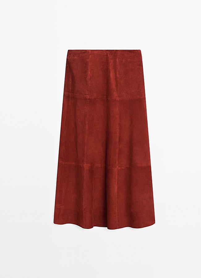 Imagen - Falda midi de Massimo Dutti.