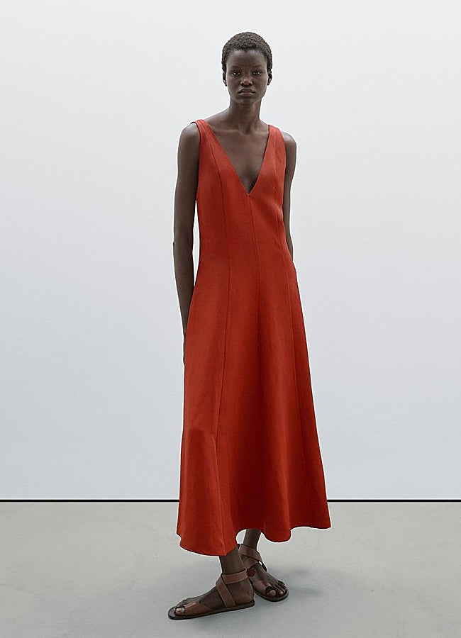 Imagen - Vestido largo Massimo Dutti.