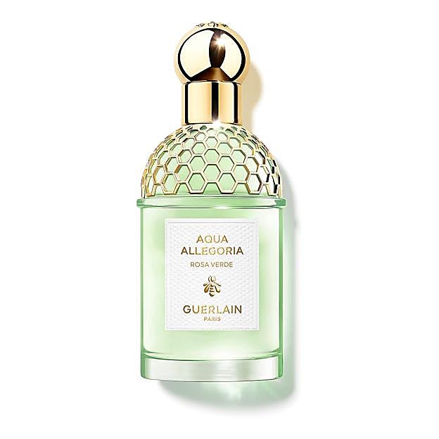 Perfume Aqua Allegoria Rosa Verde de Guerlain.