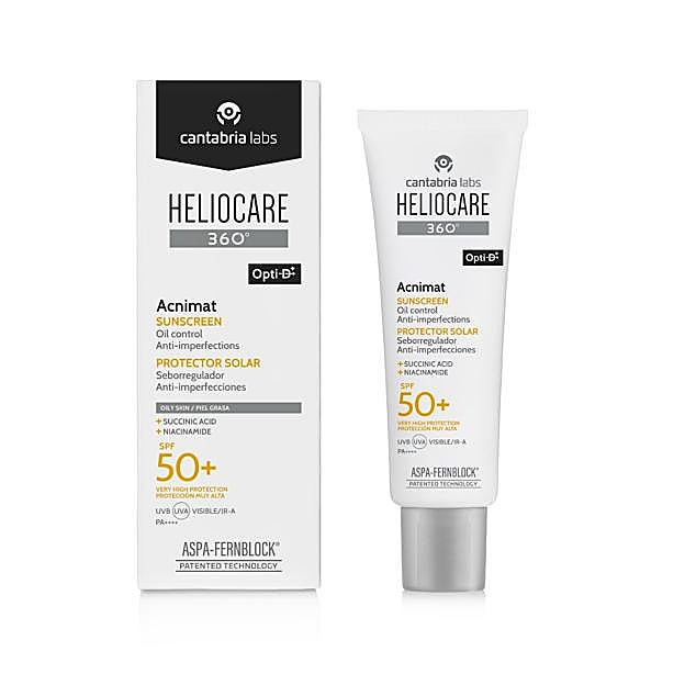 Heliocare 360º Acnimat SPF 50+ de Cantabria Labs.