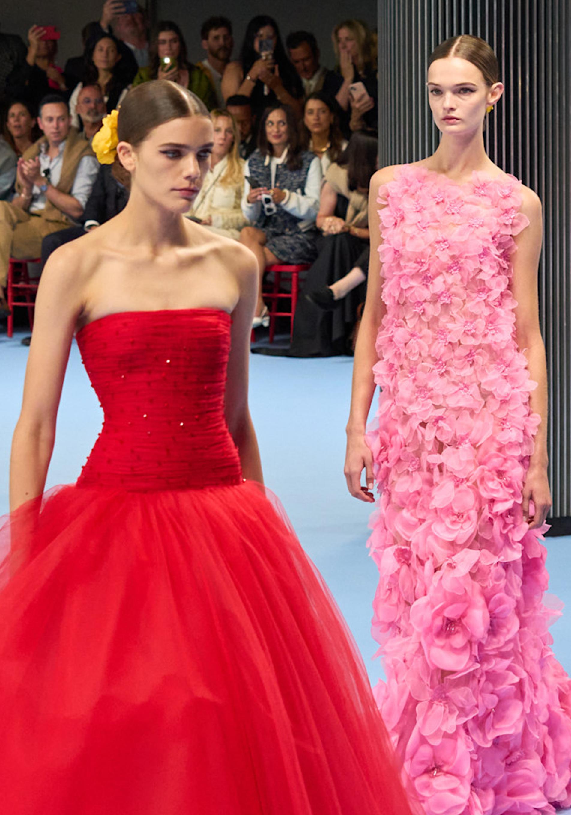 Desfile de Carolina Herrera PV25 en la Semana de la Moda de Madrid.