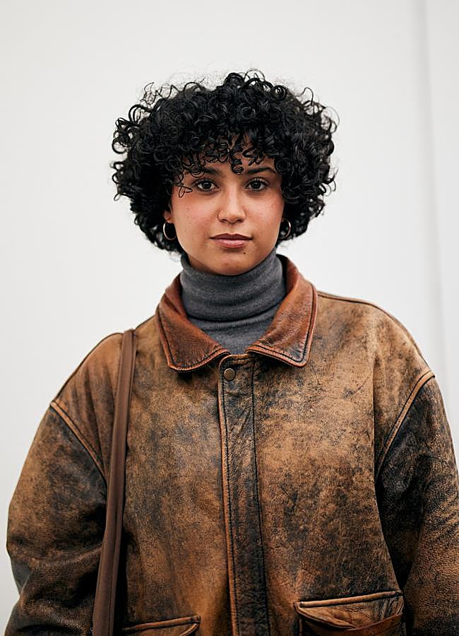 Imagen - Corte afro corto con flequillo. Foto: Launchmetrics Spotlight