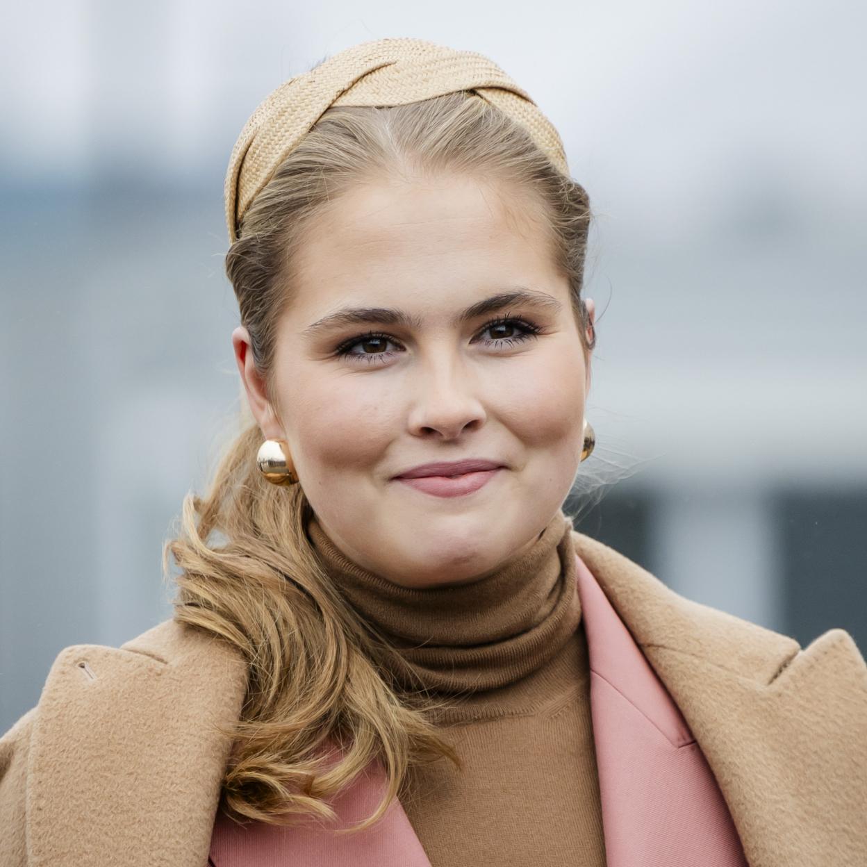 Amalia de Holanda en una foto de archivo