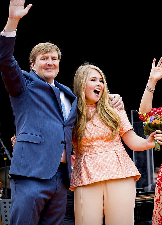 Imagen - Amalía de Holanda en el Día del Rey de 2018 (GETTY IMAGES)