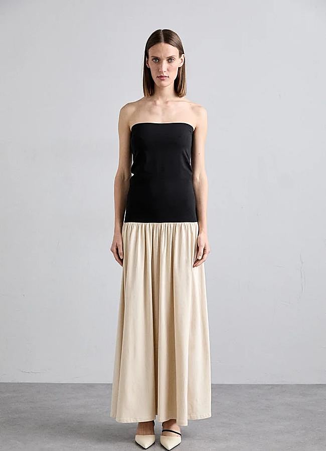 Imagen - Vestido bicolor de By Marlene Birger, a la venta en Zalando, 180 euros.