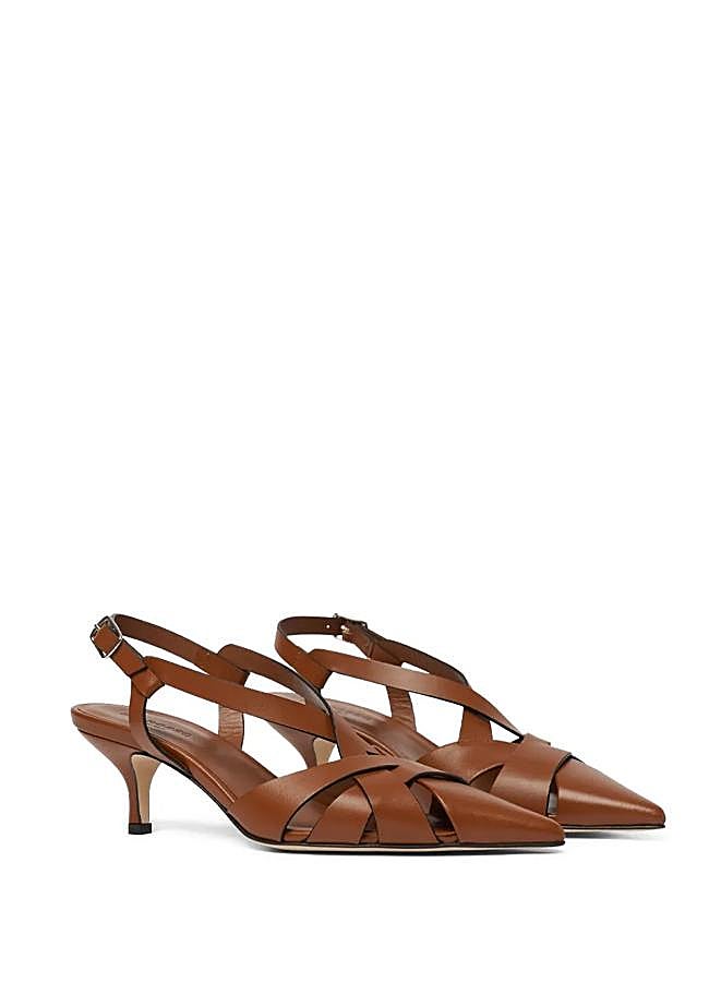Imagen - Kitten heels marrones de Scarosso, 420 euros.