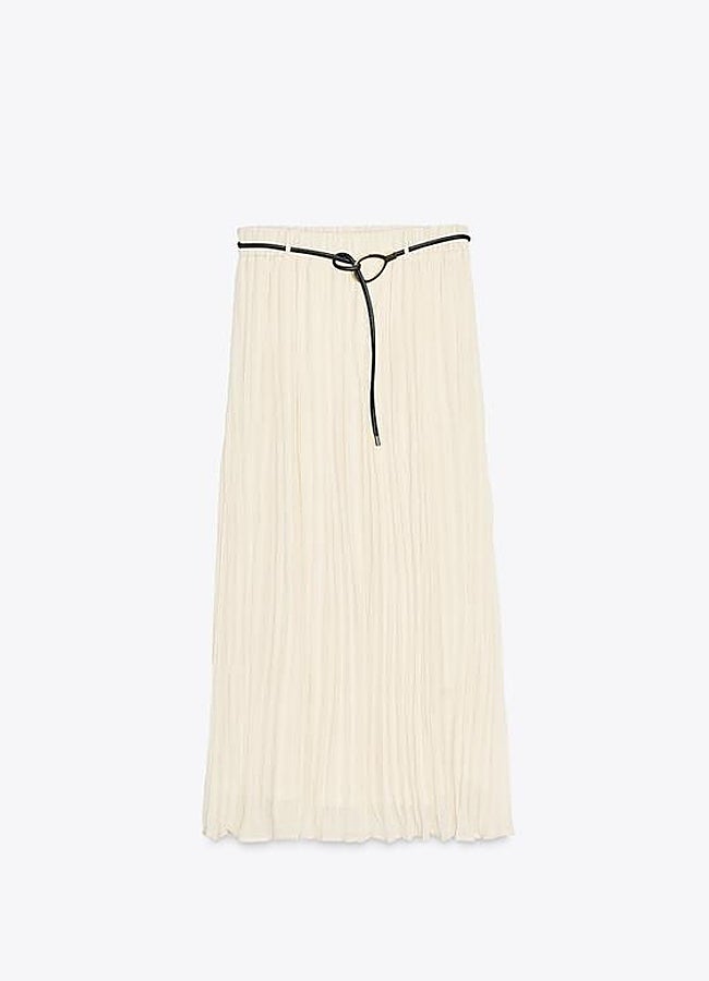 Imagen - Falda larga fluida de Zara.