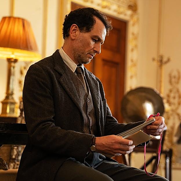 Matthew Rhys en una imagen de la producción británica Agatha Christie: Hacia Cero.
