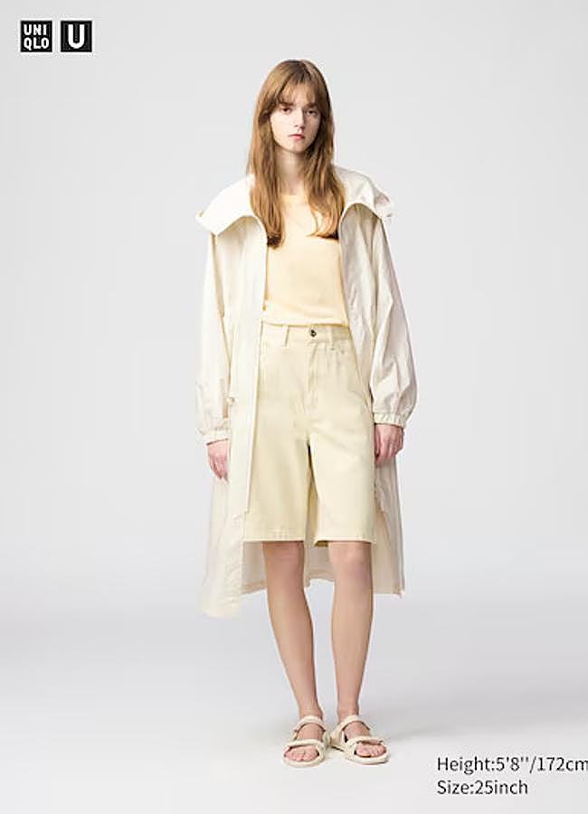 Imagen - Bermudas largas en beis de Uniqlo.