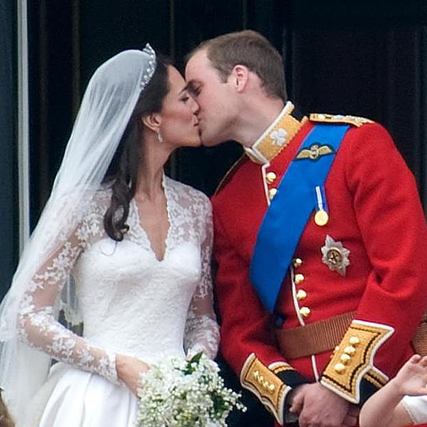 La boda de Guillermo y Kate Middleton, el 29 de abril de 2011. 