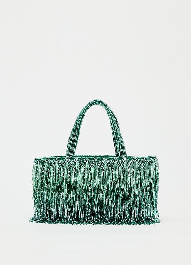 Imagen - Bolso flecos brillo de Zara (49,95€)