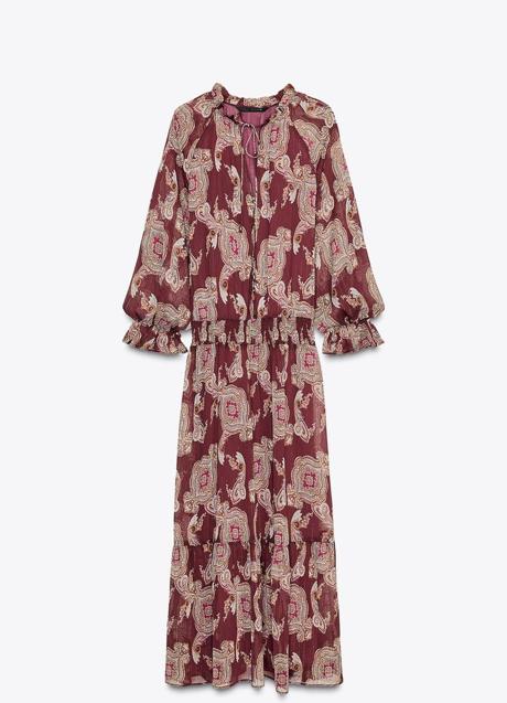 Imagen - Vestido estampado de Zara (49,99 euros)