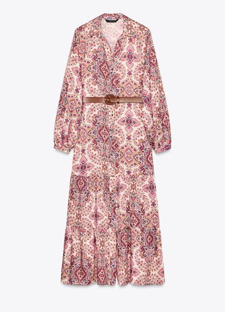 Imagen - Vestido largo Zara (39,95 euros)