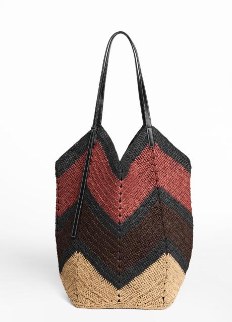 Imagen - Bolso de rafia de Zara (49,99 euros)