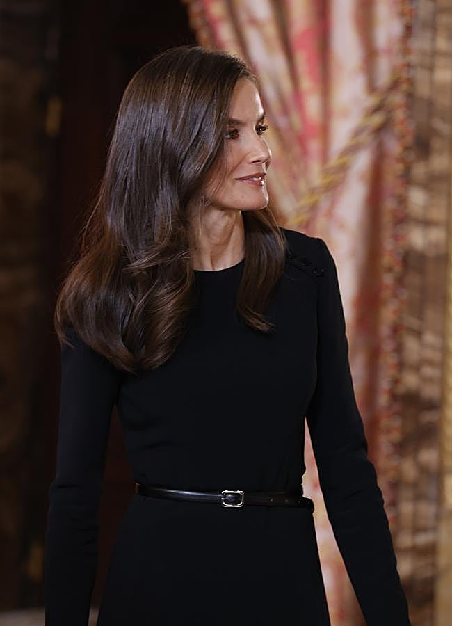 Imagen - La reina Letizia con una melena impecable. Foto: Gtres.