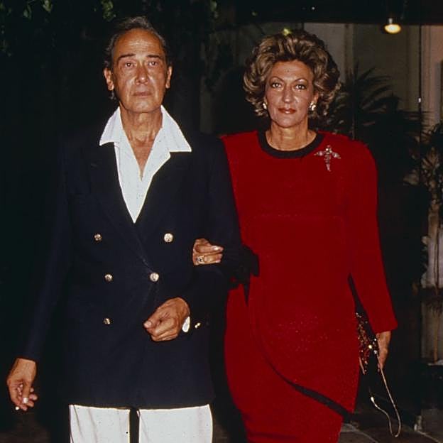 Pitita Ridruejo, con el amor de su vida, Mike Stilianopoulos. 