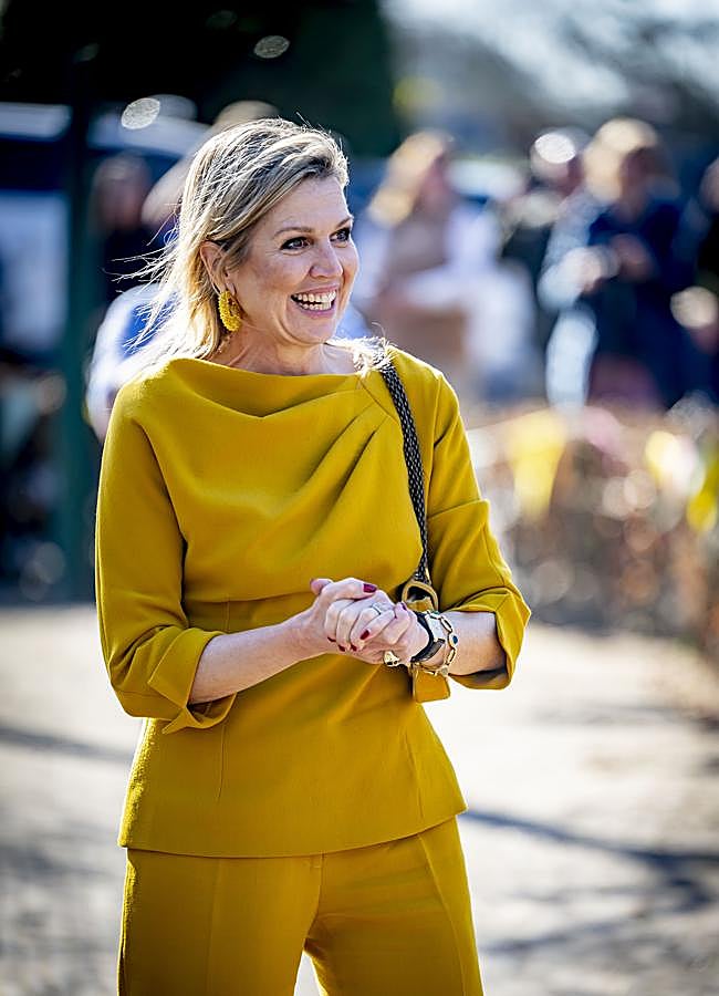 Imagen - Máxima de Holanda con manicura de uñas rojas sencillas. Foto: Gtres.