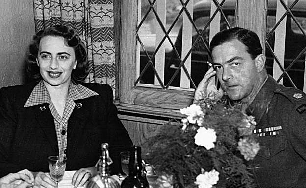 La princesa Catalina de Grecia y su esposo, Richard Campbell Branda. 