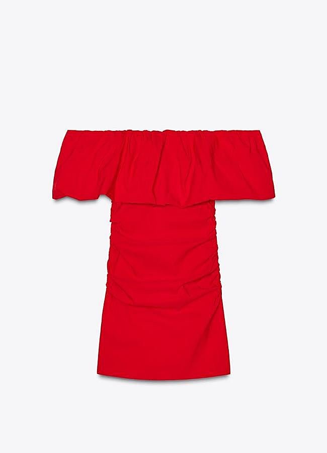 Imagen - Vestido mini volante de Zara (29,95€)