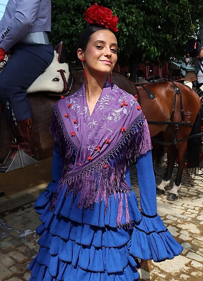 Imagen - Victoria Federica en la Feria de Abril con el traje de flamenca (@vicmabor)
