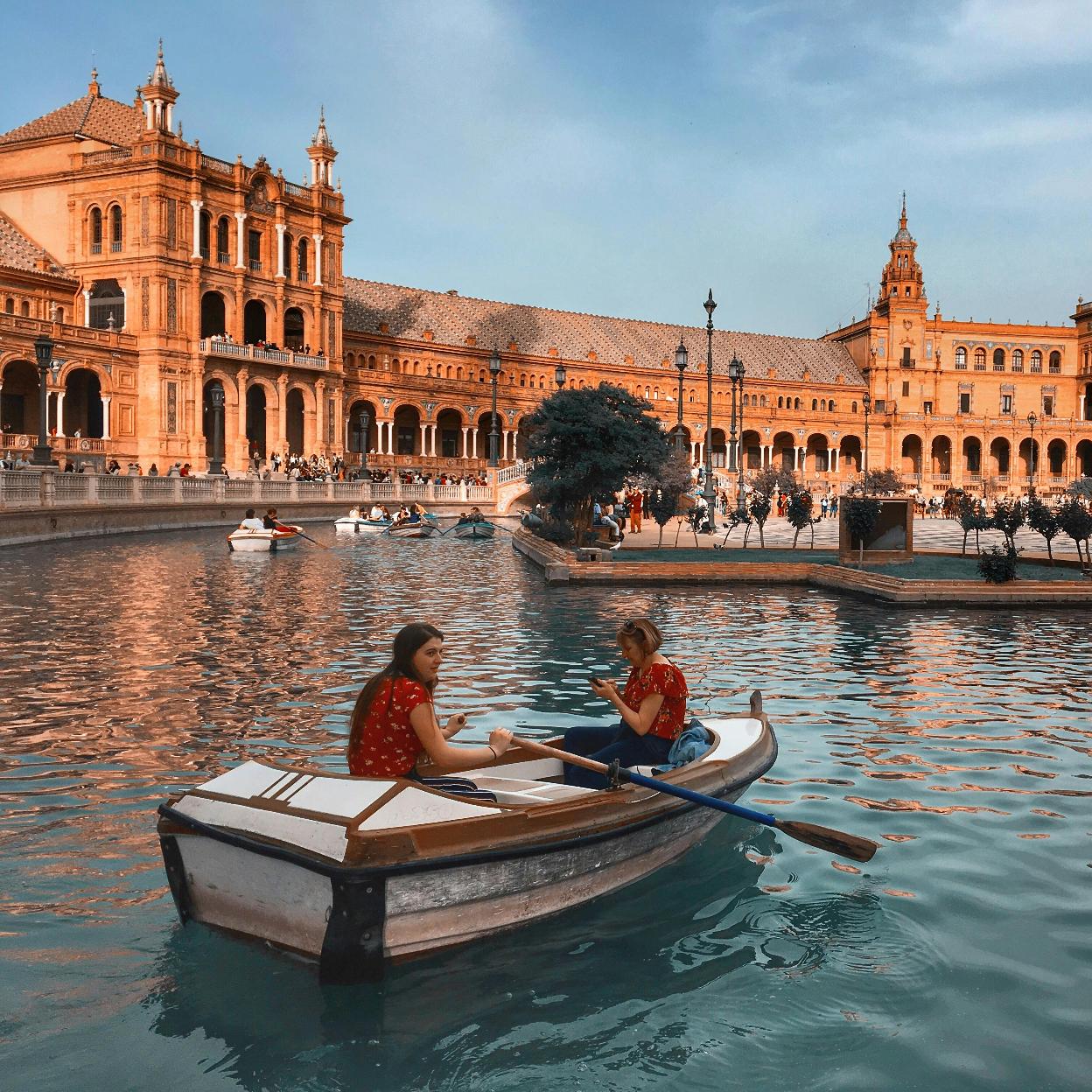 La plaza de España de Sevilla