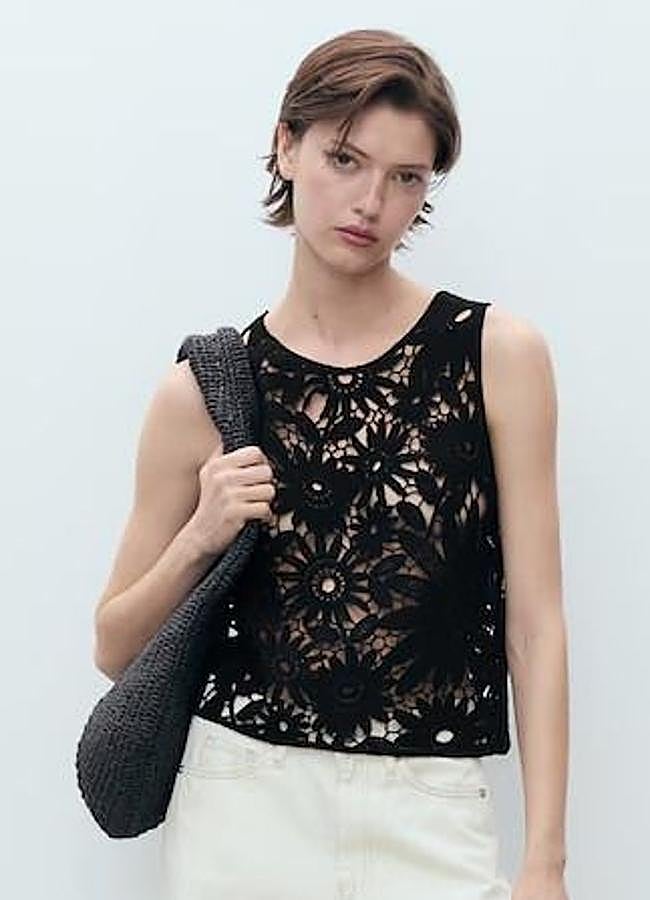 Imagen - Top de crochet calado