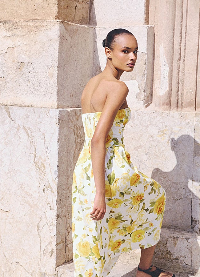 Imagen - Vestido midi floral Mango.