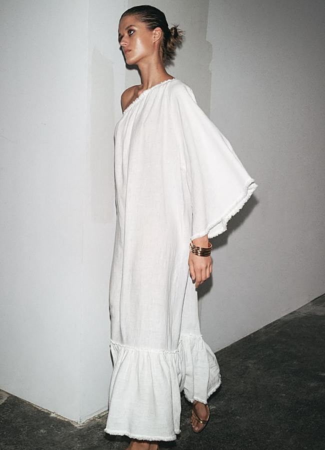 Imagen - Vestido de lino blanco