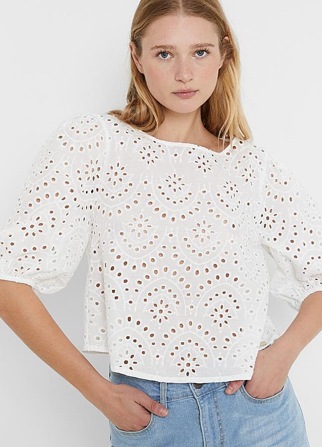 Imagen - Blusa con detalle bordado de Trucco.