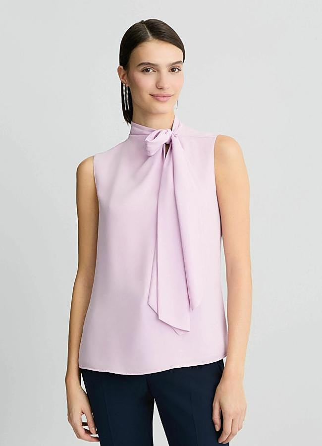 Imagen - Blusa con lazo de manga sisa