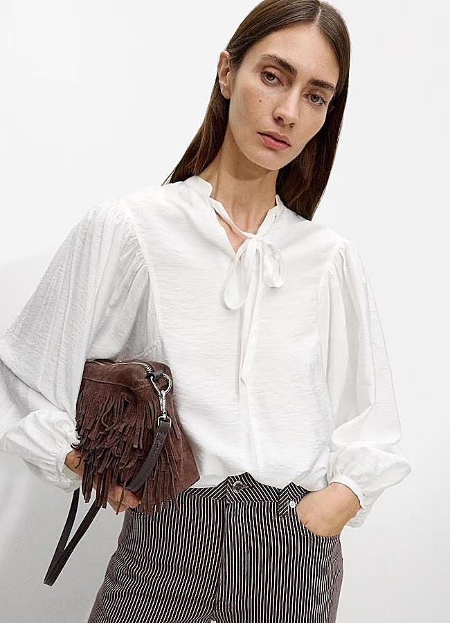 Imagen - Blusa con lazo oversize