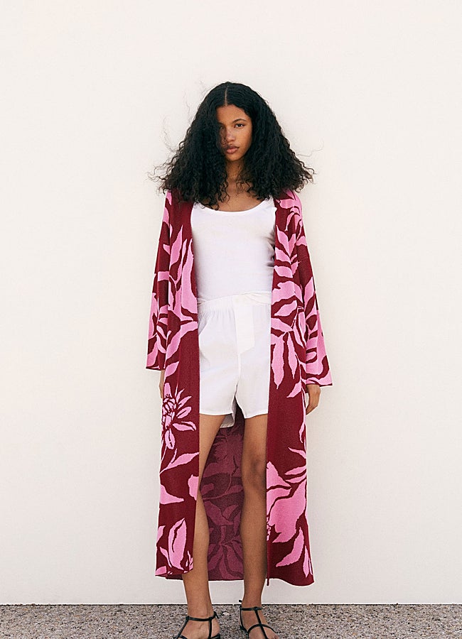 Imagen - Kaftán largo estampado Sfera.