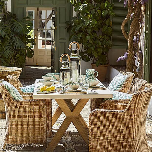 El Corte Inglés rebaja sus muebles de exterior más bonitos para la terraza y el jardín