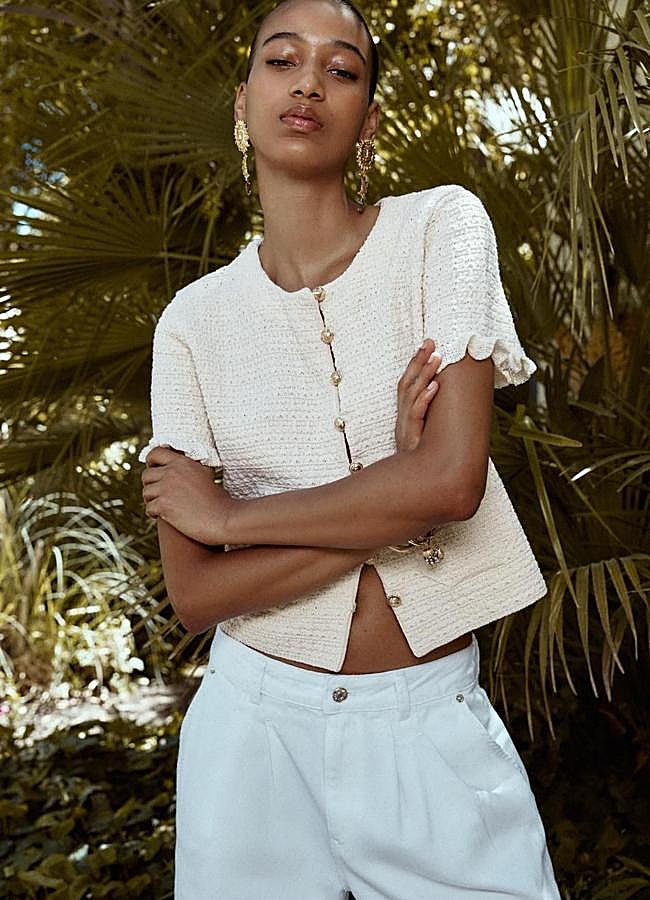 Imagen - Chaqueta de punto pointelle