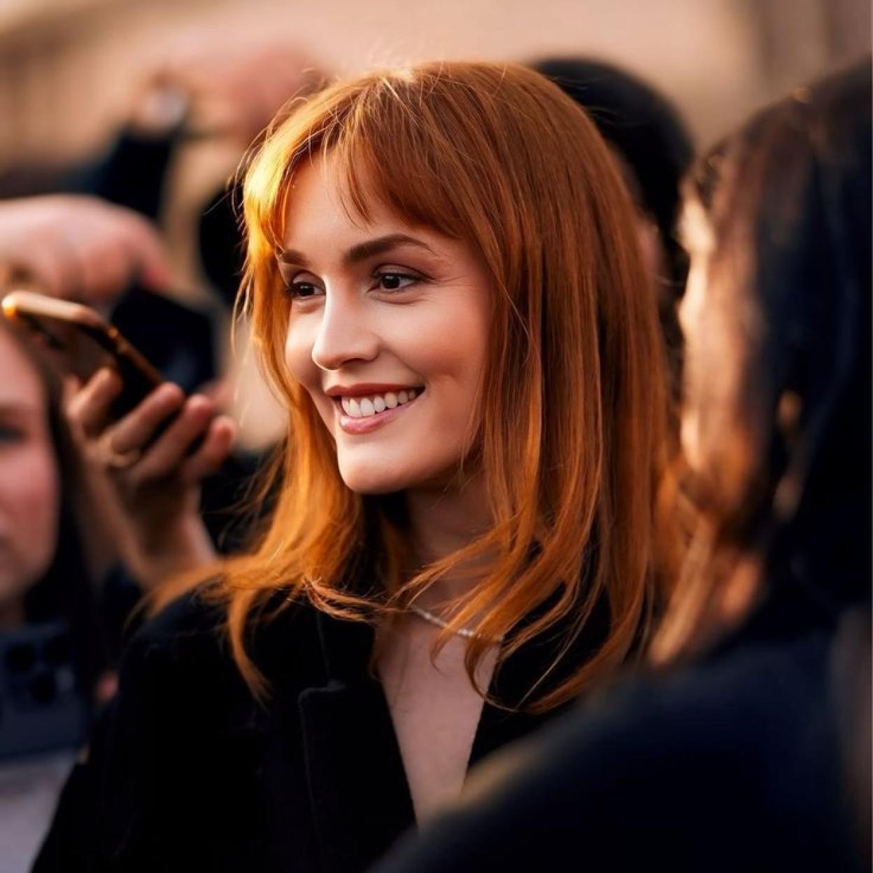 Leighton Meester con piel uniforme a los 40