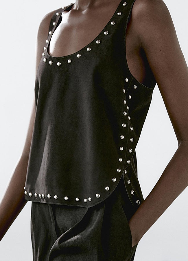 Imagen - Top tirantes y tachuelas de Massimo Dutti.