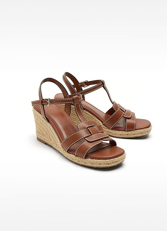 Imagen - Cuñas de yute efecto cuero