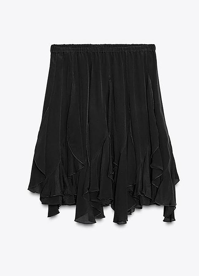 Imagen - Falda asimétrica de volantes