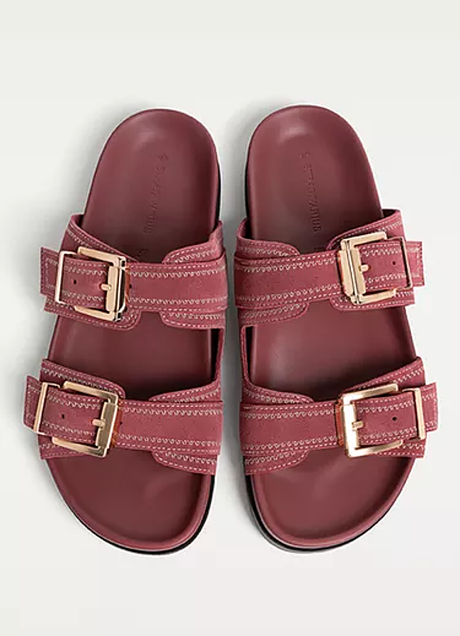 Imagen - Sandalias de piel Stradivarius.