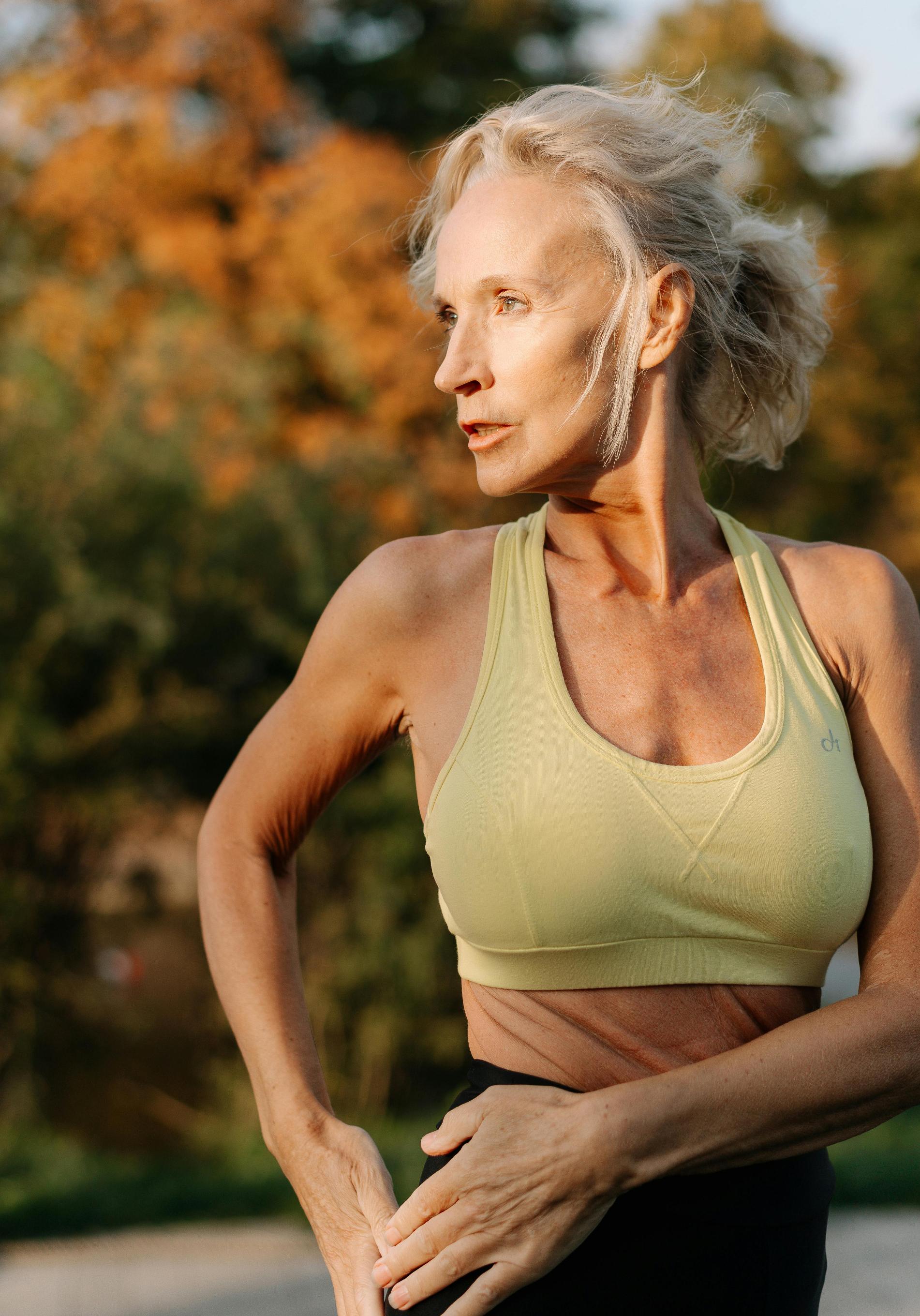 Mujer haciendo deporte
