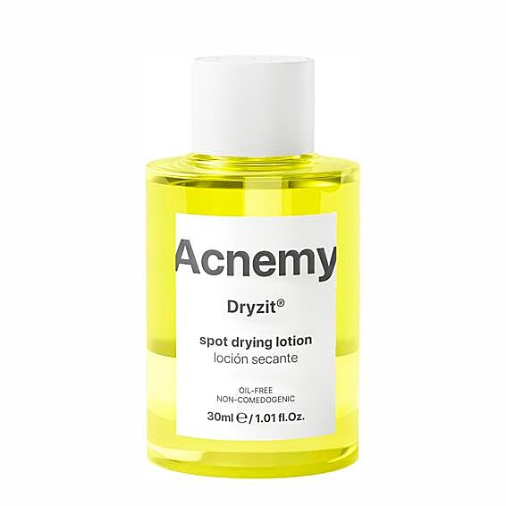 Loción secante Dryzit de Acnemy.