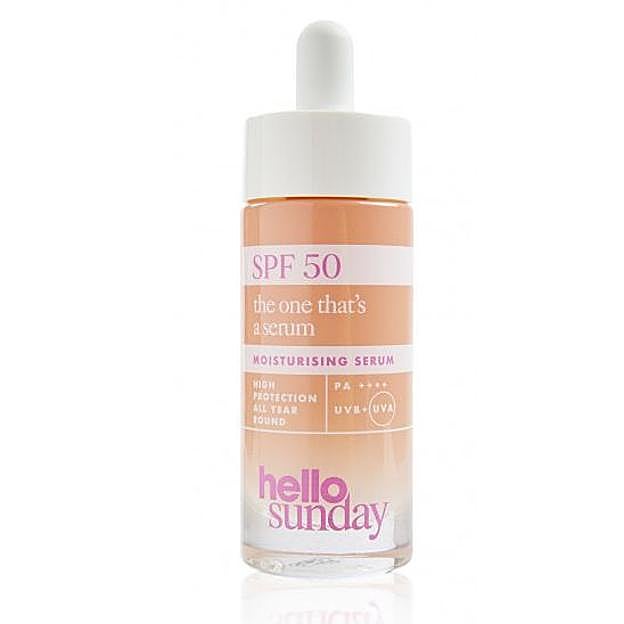 The One That's a Serum SPF 50 de Hello Sunday. Precio: 14,99 euros