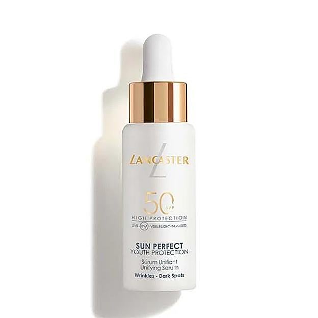 Sun Perfect Unifying Serum SPF50 de Lancaster. Precio: 25,95 euros