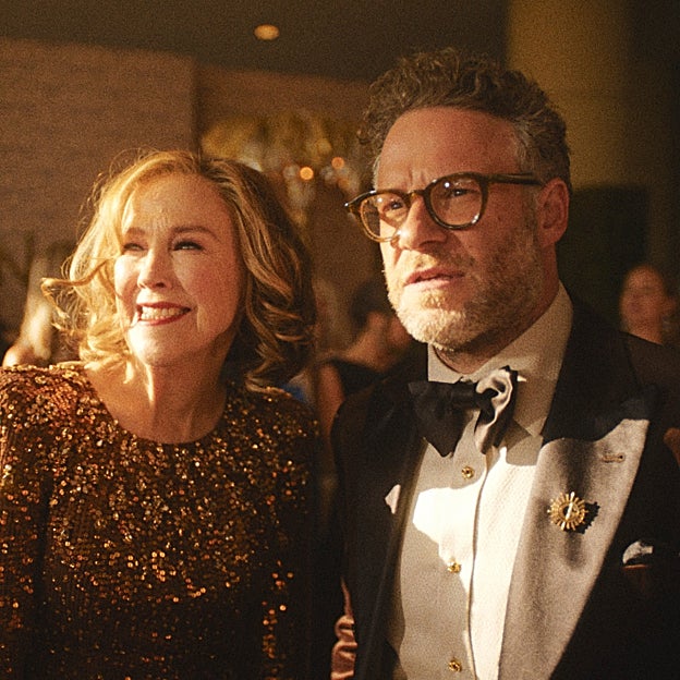 Patty y Matt en la alfombra roja de la prestigiosa gala de los Globos de Oro.