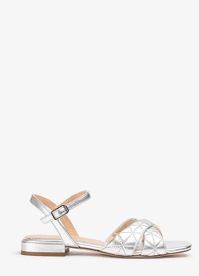 Imagen - Sandalia plata de Unisa, 109,95 euros.